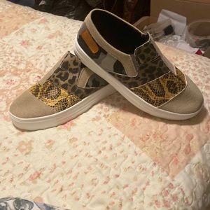 Multi color sneakers